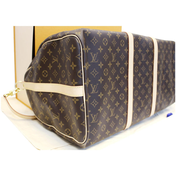 LOUIS VUITTON Keepall 60 Bandouliere Monogram Canvas Travel Bag-US