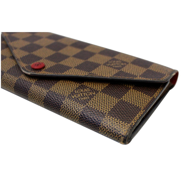 LOUIS VUITTON Damier Ebene Josephine Wallet Brown-US