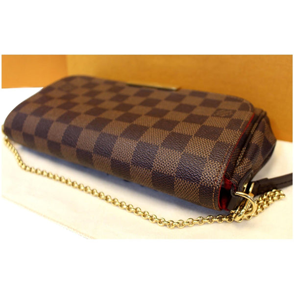 LOUIS VUITTON Favorite PM Damier Ebene Shoulder Crossbody Bag-US
