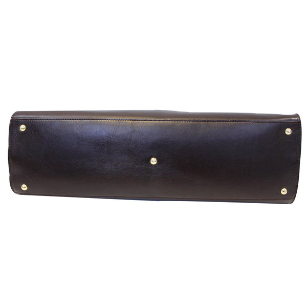 Salvatore Ferragamo Virna Satchel Handbag - down view