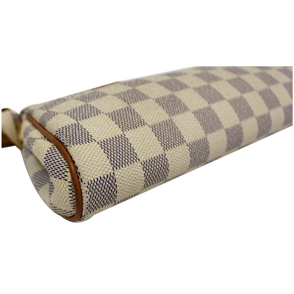 Louis Vuitton Eva Pochette Damier Azur Clutch - full view