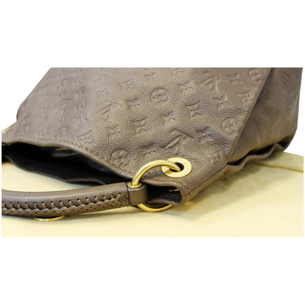 LV Artsy MM Empreinte Leather Shoulder Bag in Brown