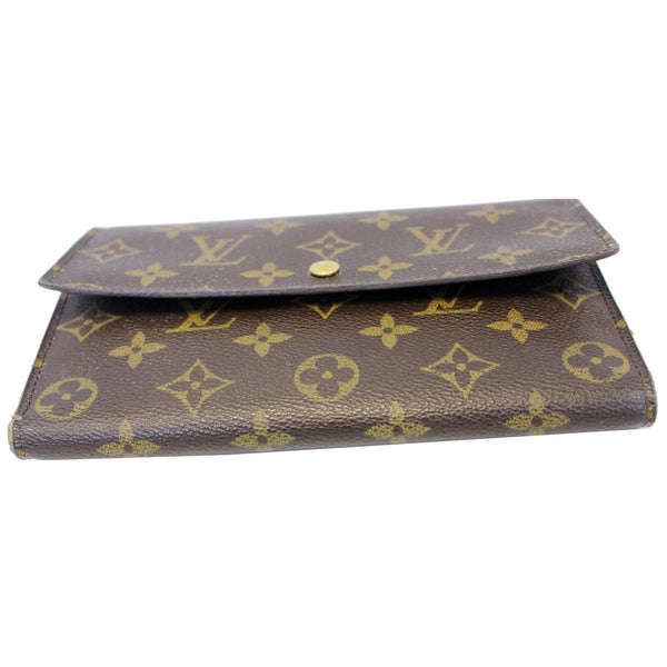 LOUIS VUITTON Alexandra Monogram Canvas Long Wallet Brown-US