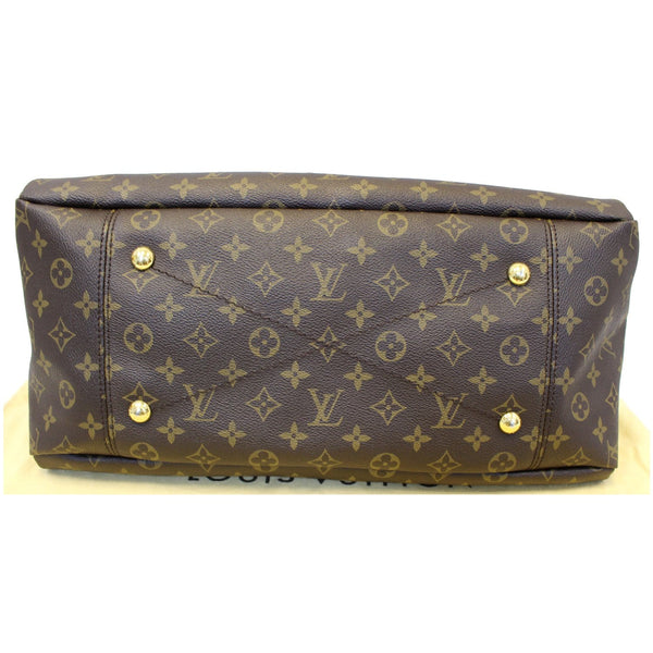 LOUIS VUITTON Artsy MM Monogram Canvas Shoulder Bag Brown