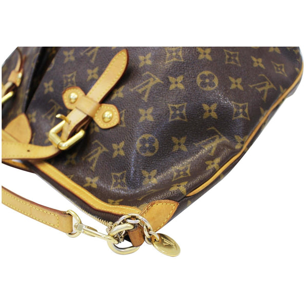 LOUIS VUITTON Palermo GM Monogram Canvas Tote Shoulder Bag Brown