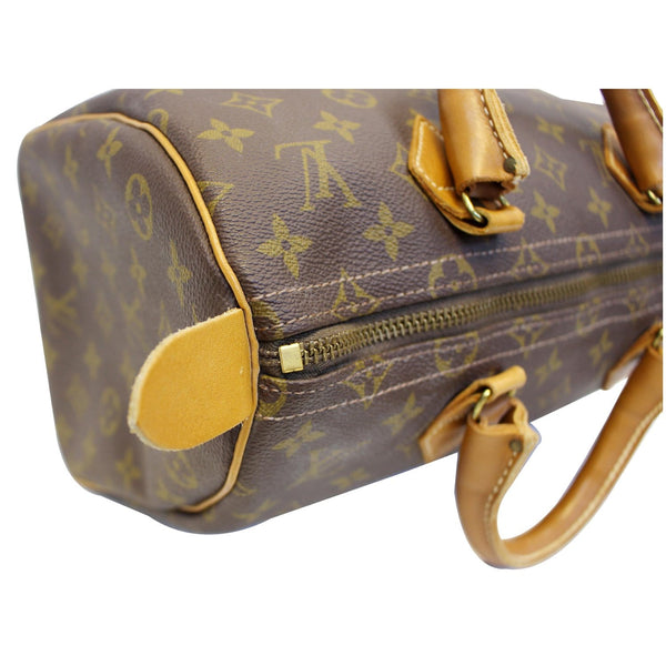 Louis Vuitton Speedy 30 Vintage French Company Satchel Handbag-US