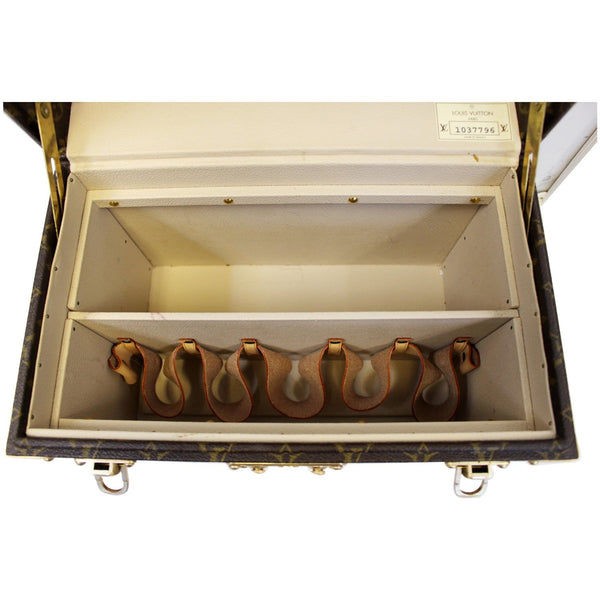 LOUIS VUITTON Boite Pharmacie Monogram Canvas Toiletry Case Brown