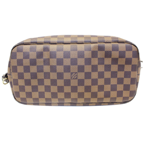 LOUIS VUITTON Damier Ebene Neverfull MM Brown Tote Bag-US