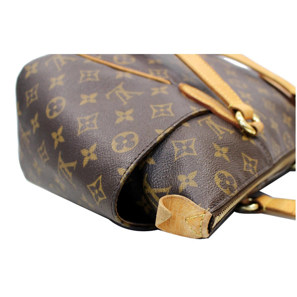 LOUIS VUITTON Totally PM Monogram Canvas Shoulder Tote Bag Brown