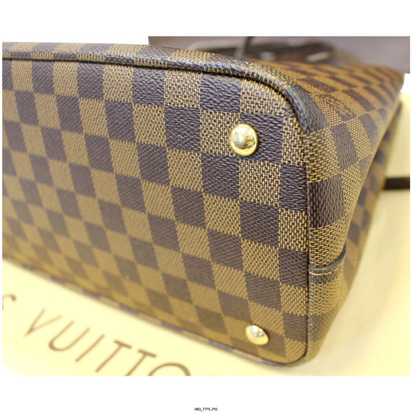LOUIS VUITTON Kensington Damier Ebene Shoulder Handbag-US