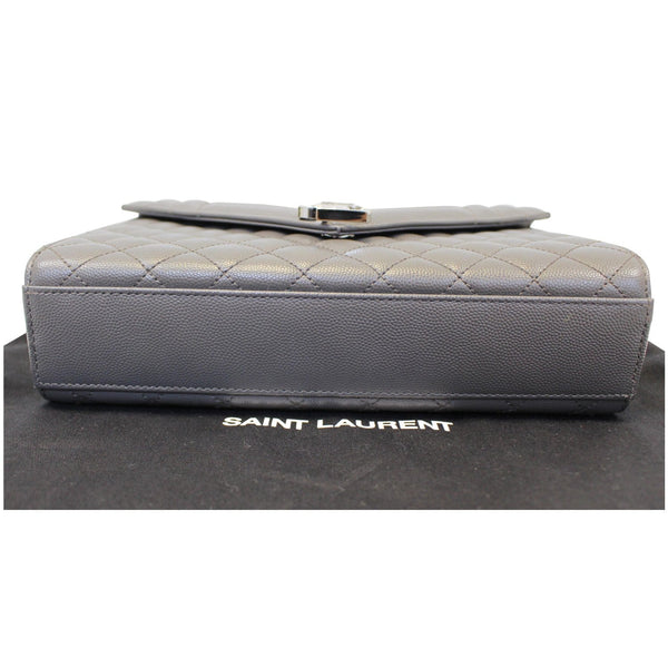 YVES Saint Laurent Envelope Medium Chain Shoulder Bag Grey