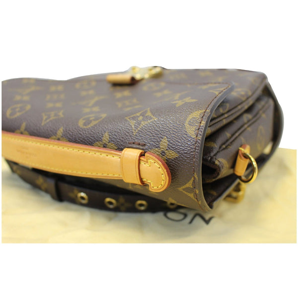 LOUIS VUITTON Metis Pochette Monogram Canvas Crossbody Bag Brown