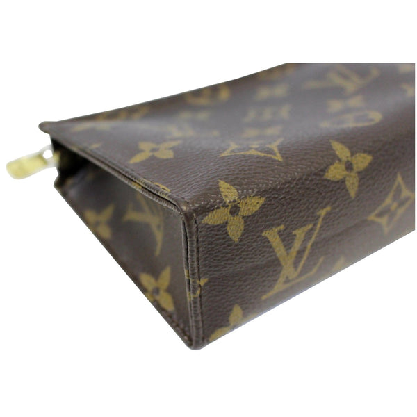 LOUIS VUITTON Monogram Canvas Toiletry Pouch Brown