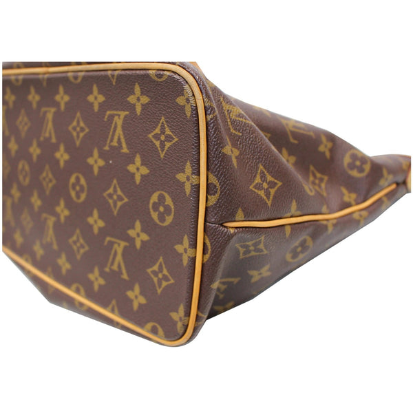 LOUIS VUITTON Palermo PM Monogram Canvas Shoulder Bag Brown