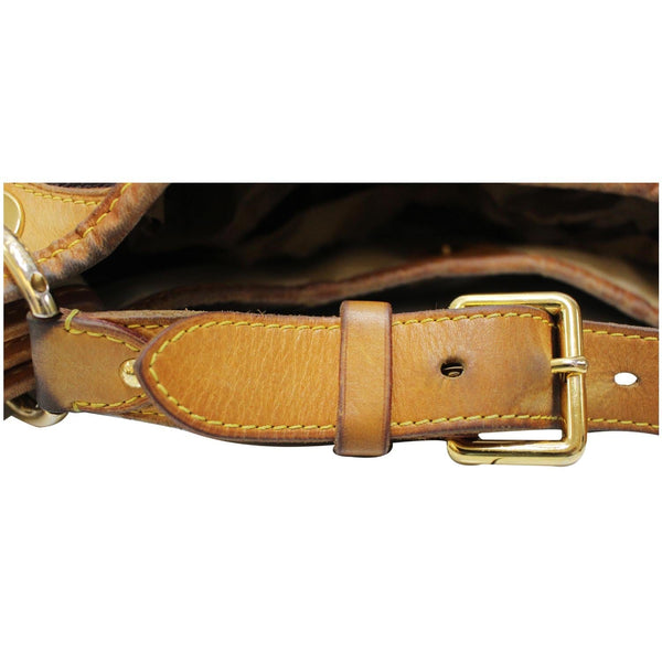 LOUIS VUITTON Galliera PM Monogram Canvas Shoulder Handbag Brown-US