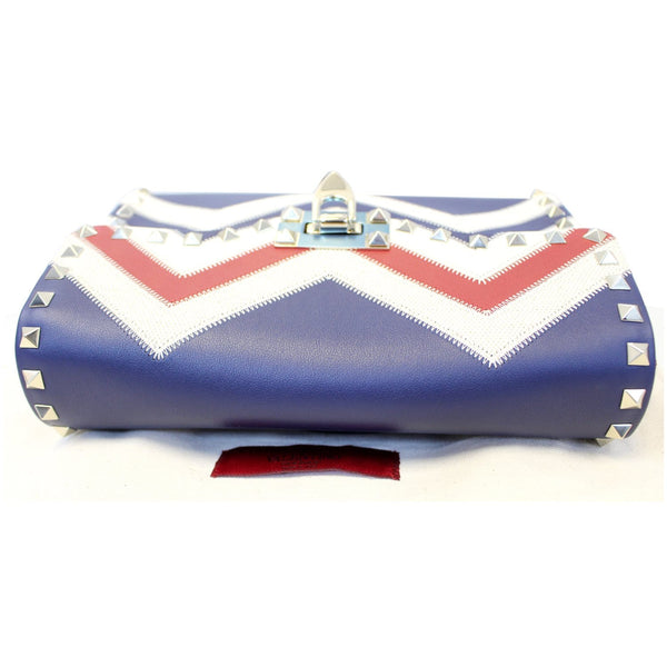 Valentino Chevron Motif Rockstud Crossbody Bag-US