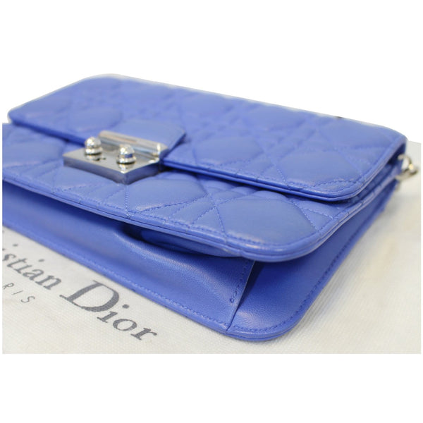 CHRISTIAN DIOR Miss Dior Promenade Cannage Quilted Leather Crossbody Bag-US