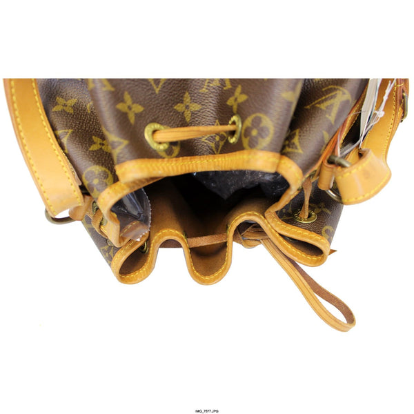 LOUIS VUITTON Large Noe Monogram Canvas Shoulder Bag Brown-US