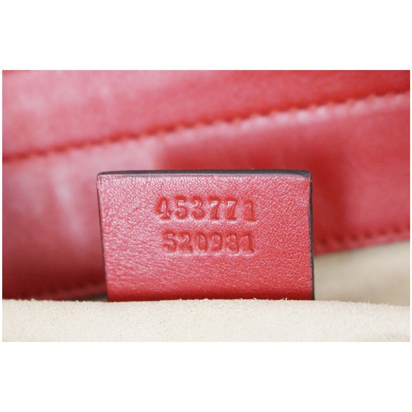 Gucci Shoulder Bag Guccissima Leather- gucci tag