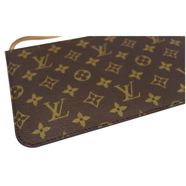 LOUIS VUITTON Pochette Wristlet Pouch Monogram Canvas Neverfull-US
