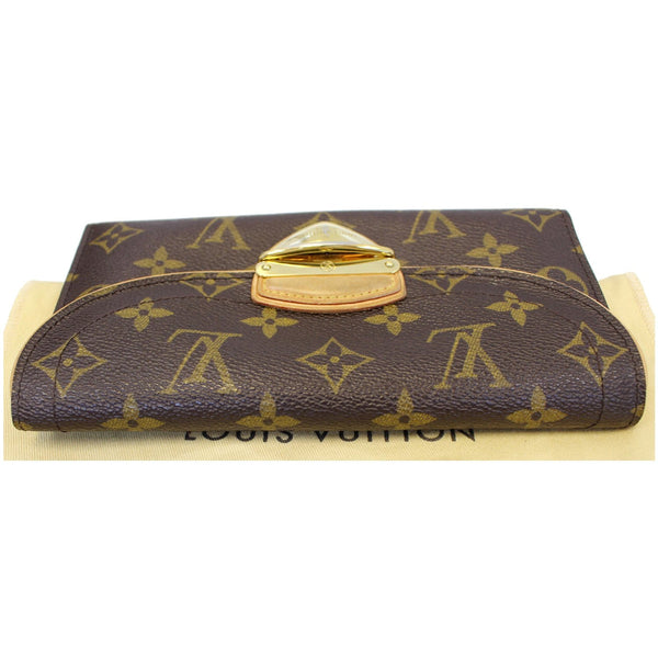 LOUIS VUITTON Eugenie Monogram Canvas Wallet Brown