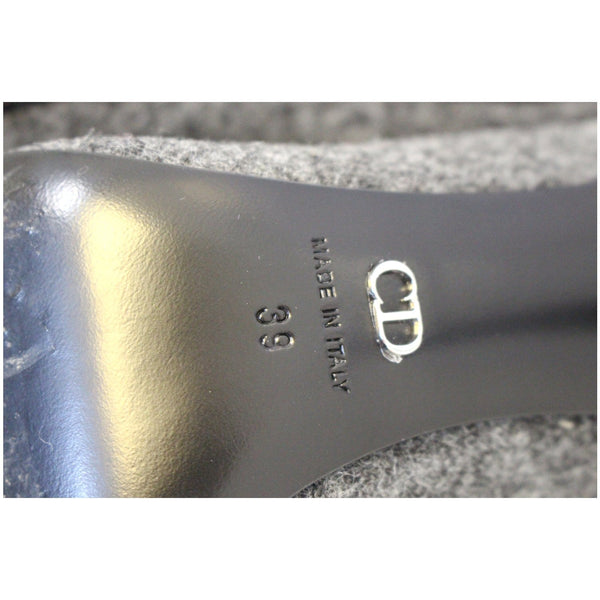 Christian Dior Spade Heels Black/Grey Size 9-US