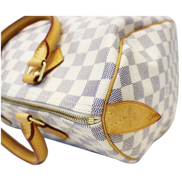 LOUIS VUITTON Speedy 30 Damier Azur Satchel Handbag-US