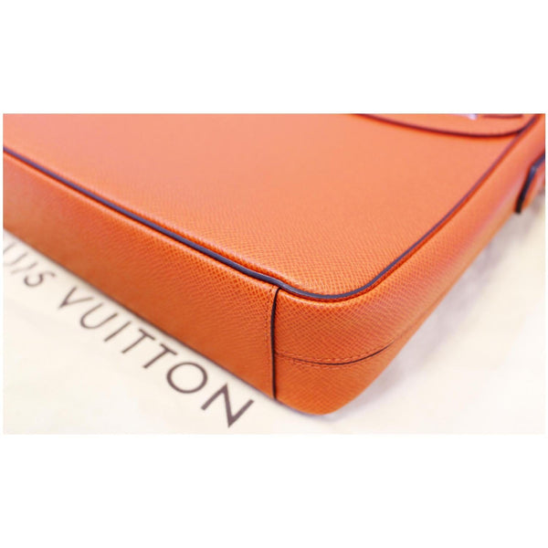 LOUIS VUITTON Taiga Leather Roman PM Messenger Bag Orange-US