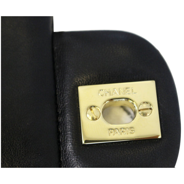 CHANEL Classic Jumbo Quilted Lambskin Leather Double Flap Shoulder Bag-US