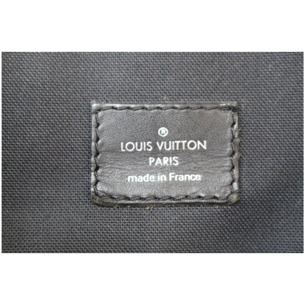 Engraved LV Christopher PM Monogram Macassar bag
