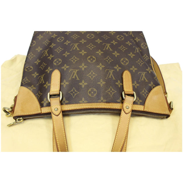 LOUIS VUITTON Odeon GM Monogram Canvas Shoulder Bag Brown
