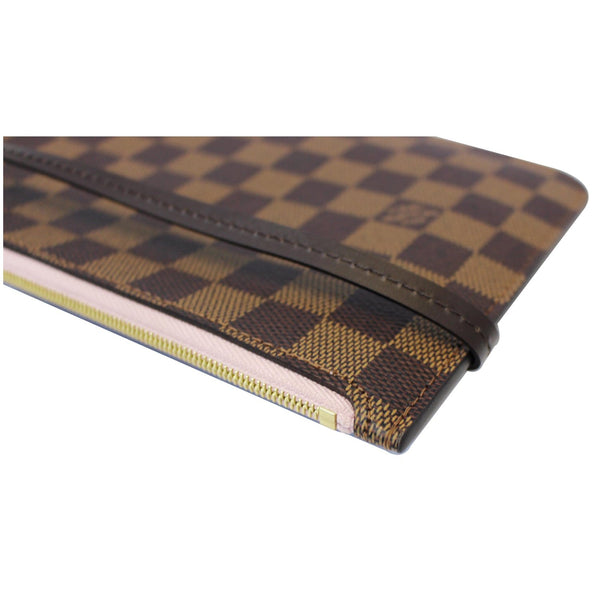 LOUIS VUITTON Pochette Wristlet Pouch Damier Ebene Neverfull GM-US
