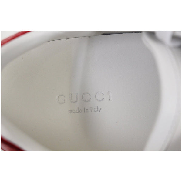 GUCCI Ace Embroidered Arrow Logo Sneakers Size US 7.5