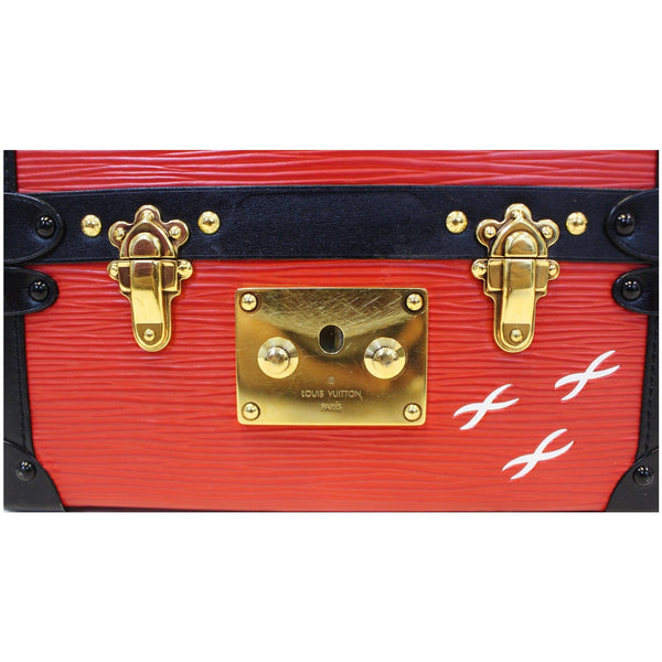 lv Petite Malle Epi Leather Shoulder Bag women