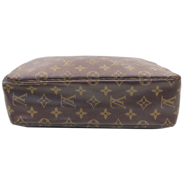 LOUIS VUITTON Trousse Toilette 23 Monogram Canvas Cosmetic Pouch Brown