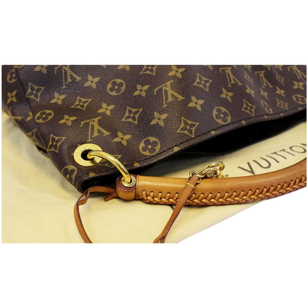 LOUIS VUITTON Artsy MM Monogram Canvas Shoulder Bag Brown-US