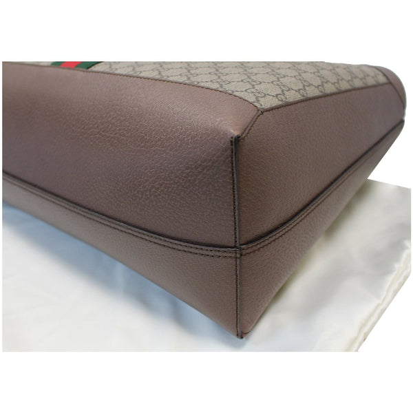 GUCCI Ophidia Soft GG Supreme Tote Bag Brown 547947