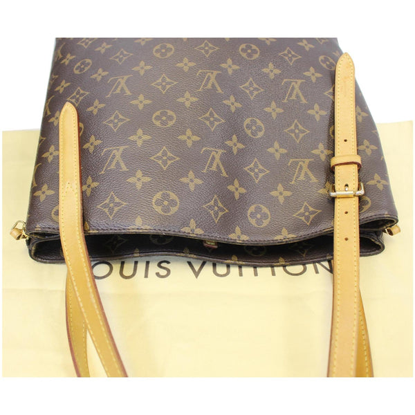 LOUIS VUITTON Voltaire Monogram Canvas Shoulder Bag Brown-US