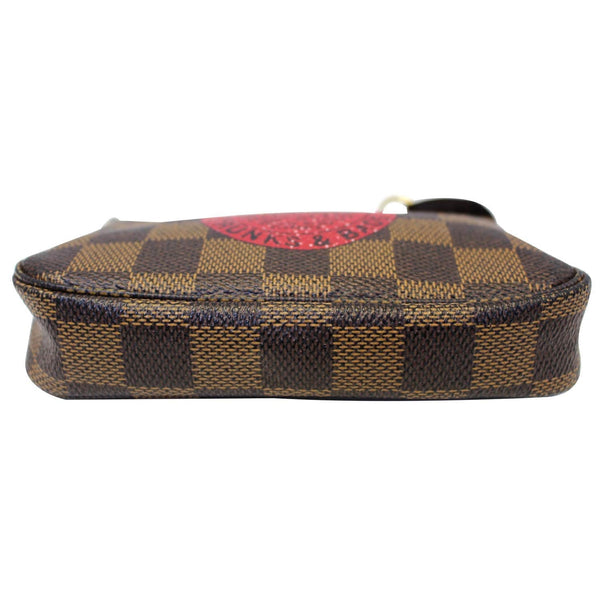 LOUIS VUITTON Trunks and Bags Damier Ebene Mini Pochette Accessories-US