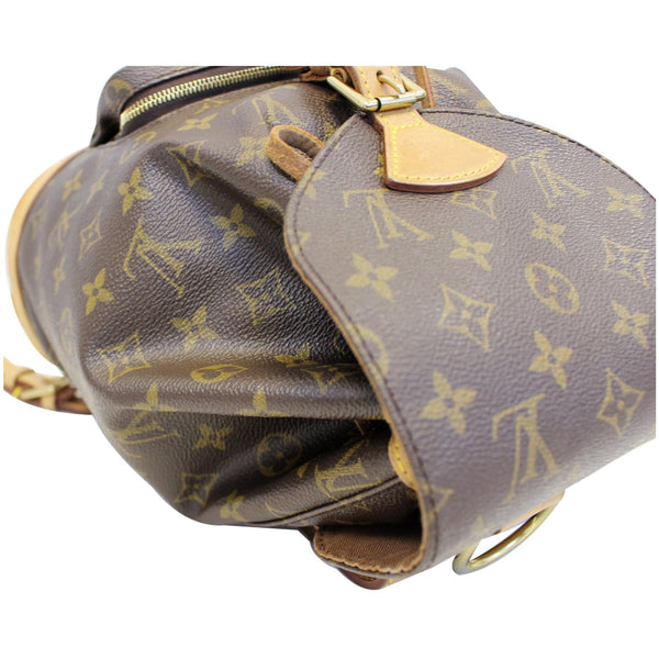 LOUIS VUITTON Montsouris PM Monogram Canvas Backpack Brown-US