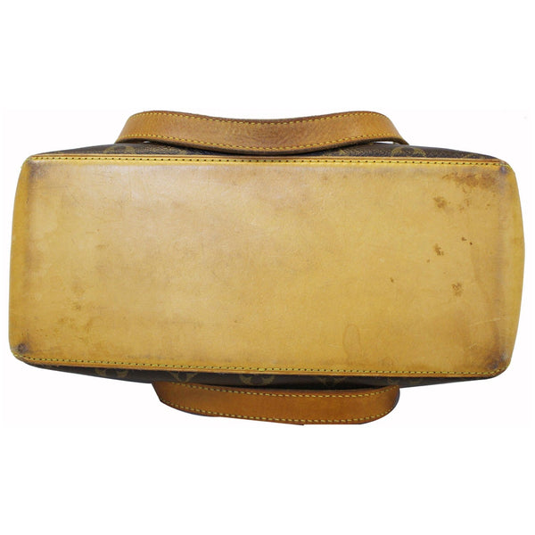 LOUIS VUITTON Cabas Piano Monogram Canvas Shoulder Bag Brown