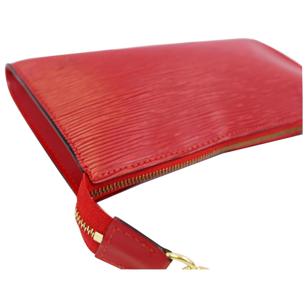 LOUIS VUITTON Epi Leather Red Pochette Accessoires Pouch-US