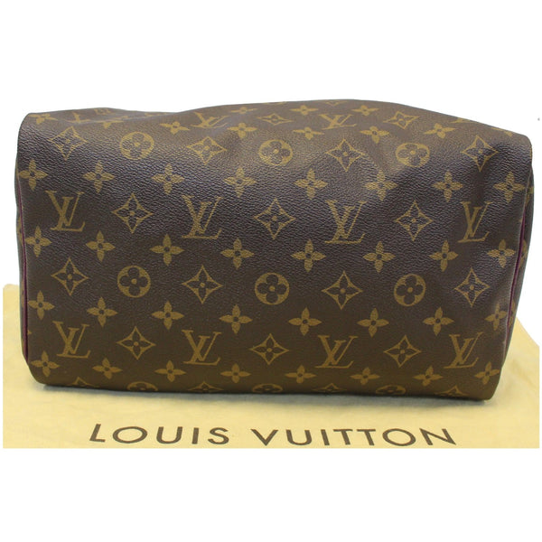 LV Totem Speedy 30 Monogram Canvas Bag - Bottom view