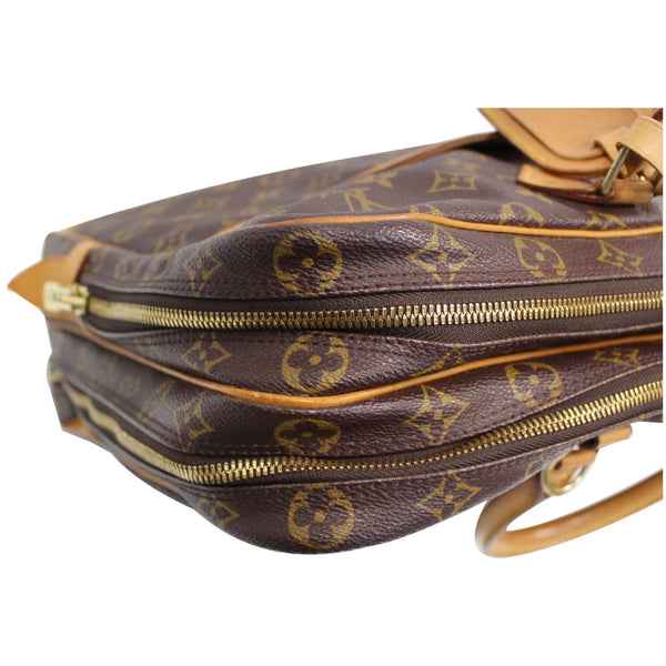 LOUIS VUITTON Porte Documents Voyage Monogram Canvas Briefcase Brown