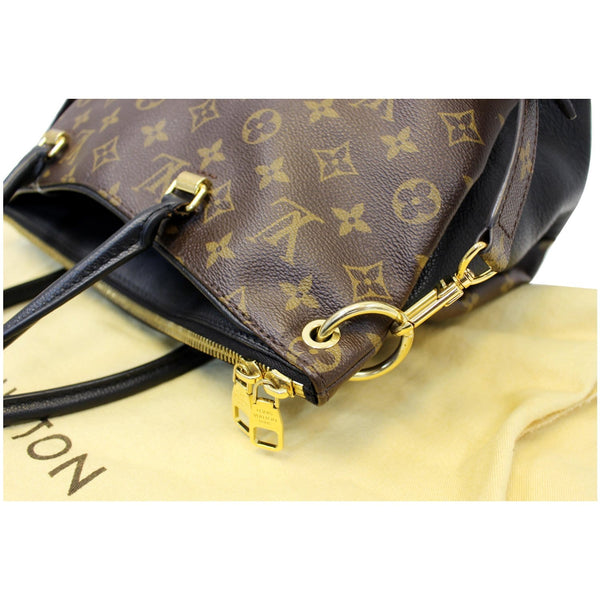 LOUIS VUITTON Pallas Monogram Canvas Shoulder Bag Noir-US