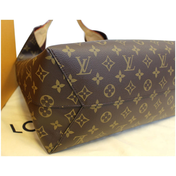 LOUIS VUITTON Flower Hobo Monogram Canvas Shoulder Bag-US