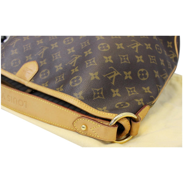 LOUIS VUITTON Delightful MM Monogram Canvas Shoulder Bag Brown