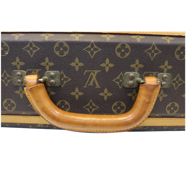 Close View lv Pullman Monogram Canvas Softside Suitcase