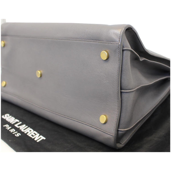 Yves Saint Laurent Sac de Jour Satchel Bag - back view