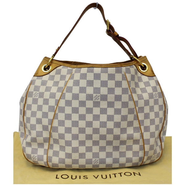 LOUIS VUITTON Galliera PM Damier Azur Shoulder Bag White-US